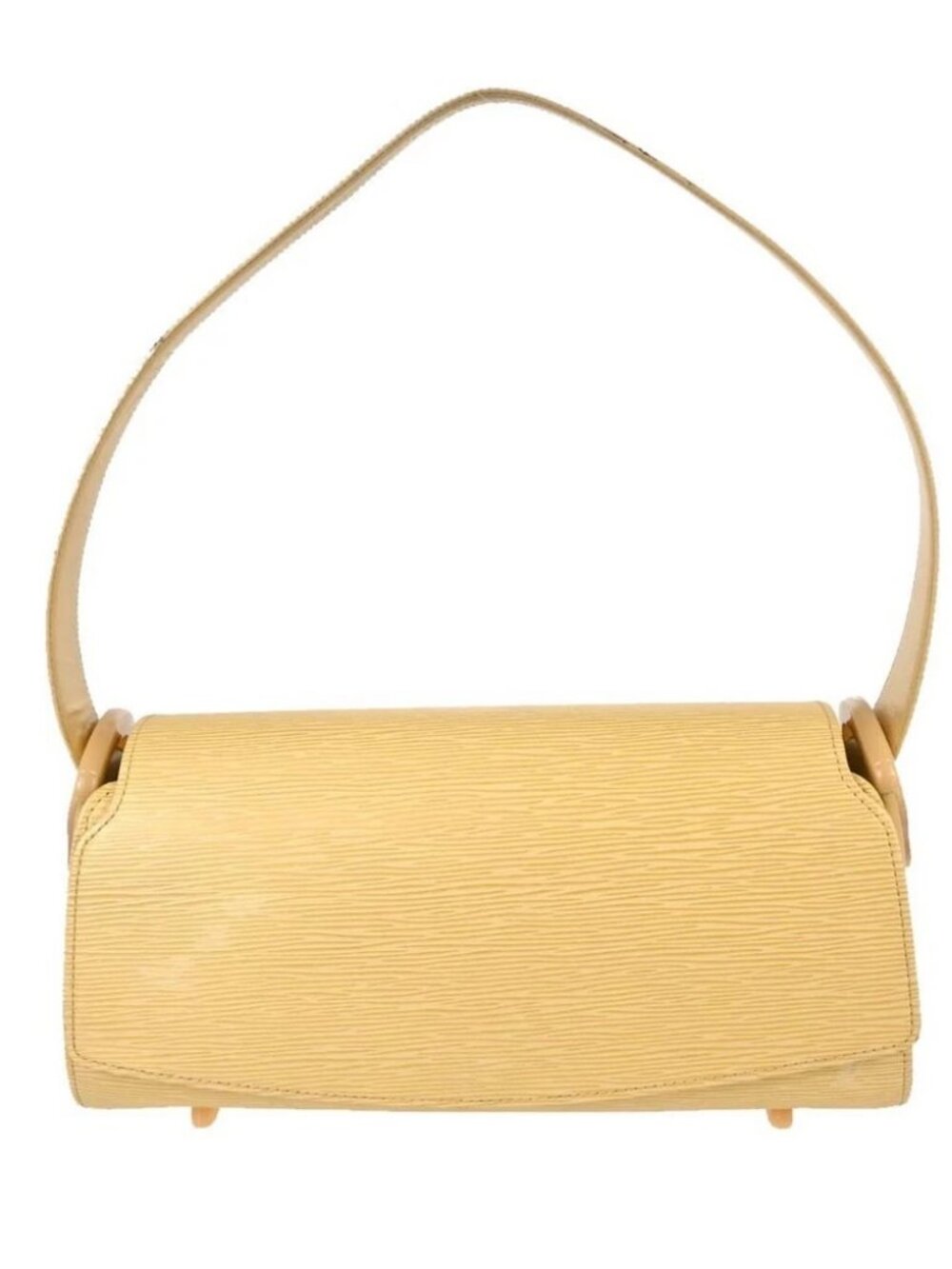 LOUIS VUITTON Epi Nocturne GM Shoulder Bag Vanilla